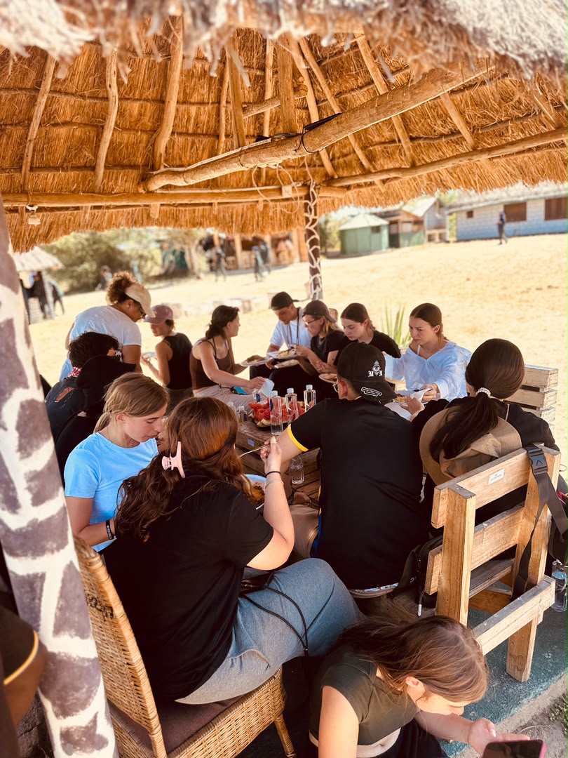 Safari moment — camp life