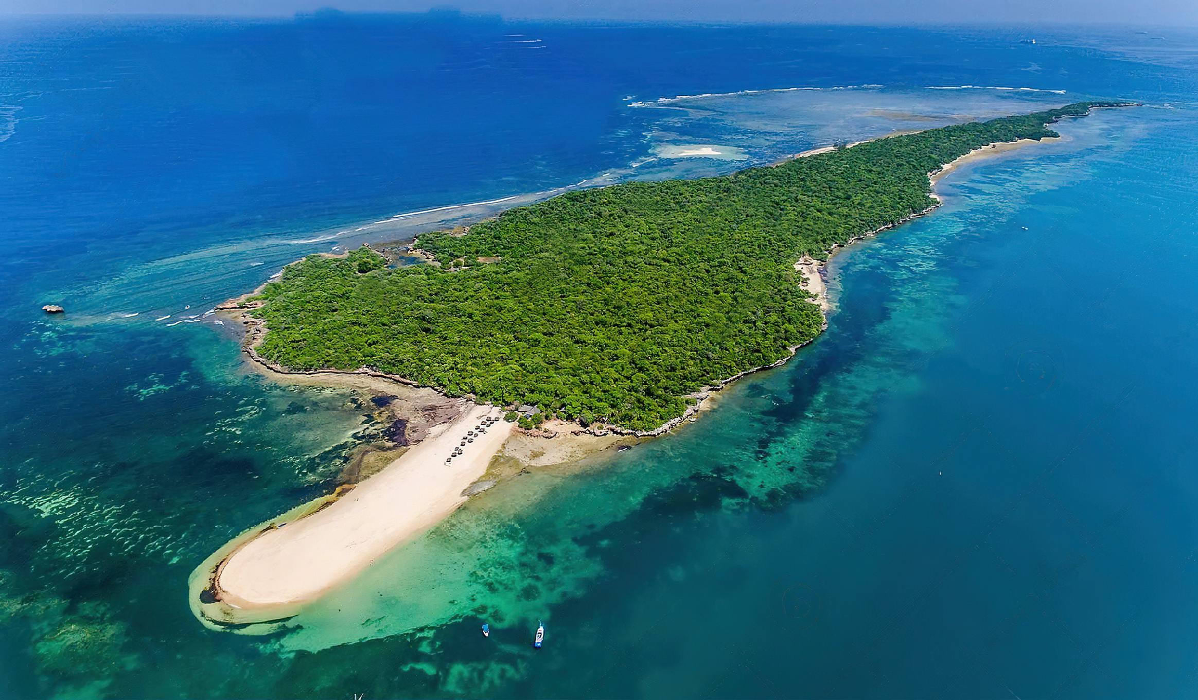 Bongoyo Island Marine Reserve landscape