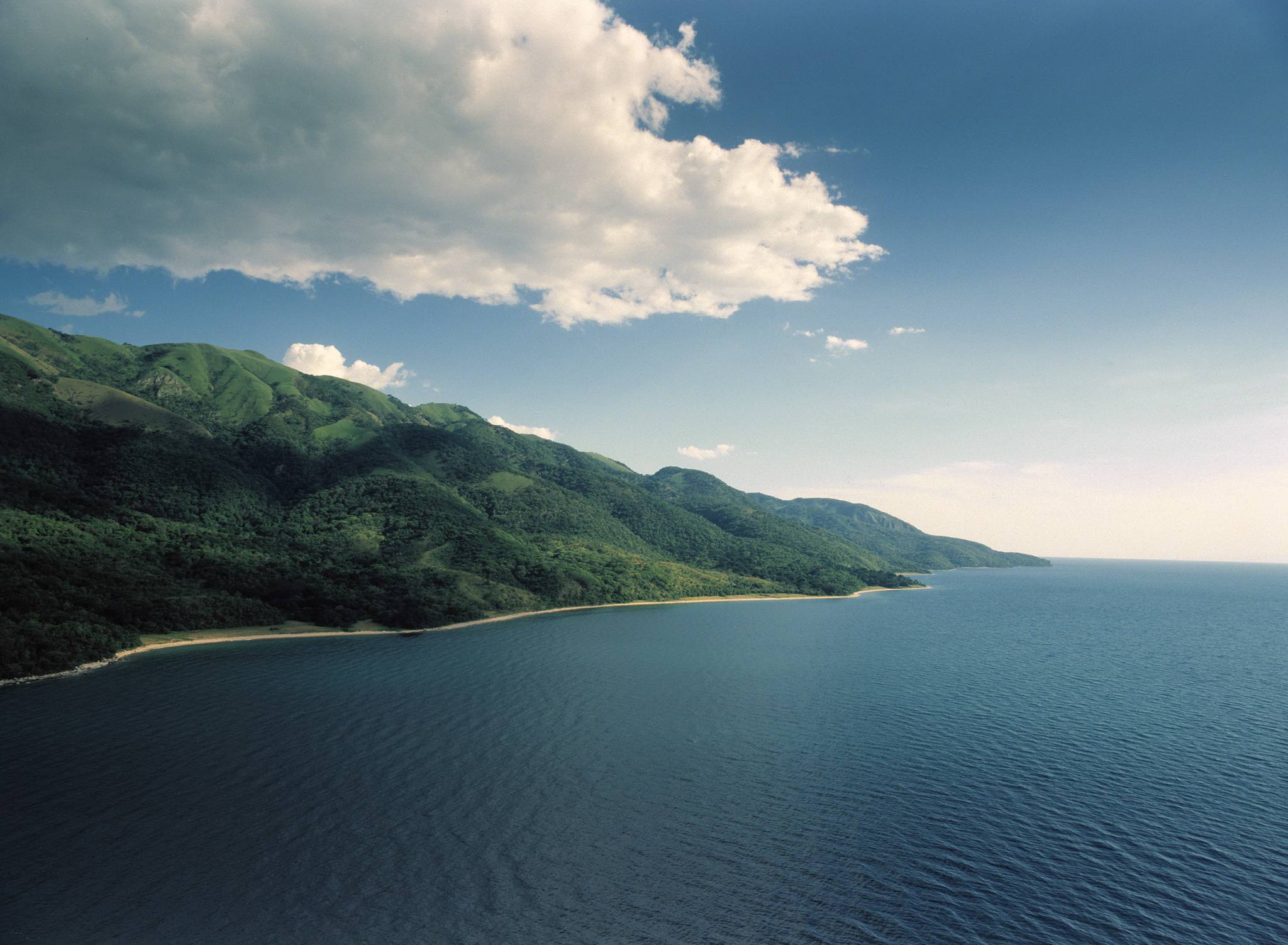 Lake Tanganyika landscape