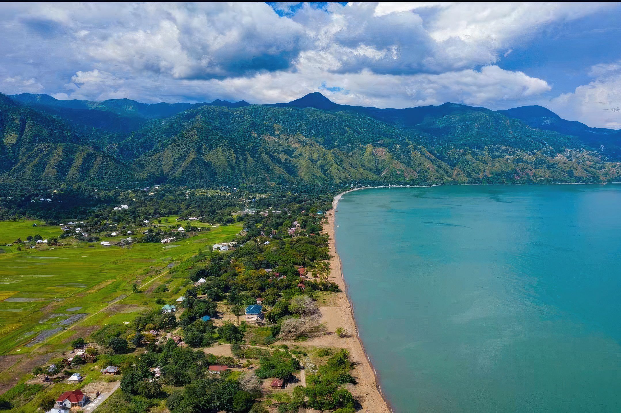 Matema Beach landscape