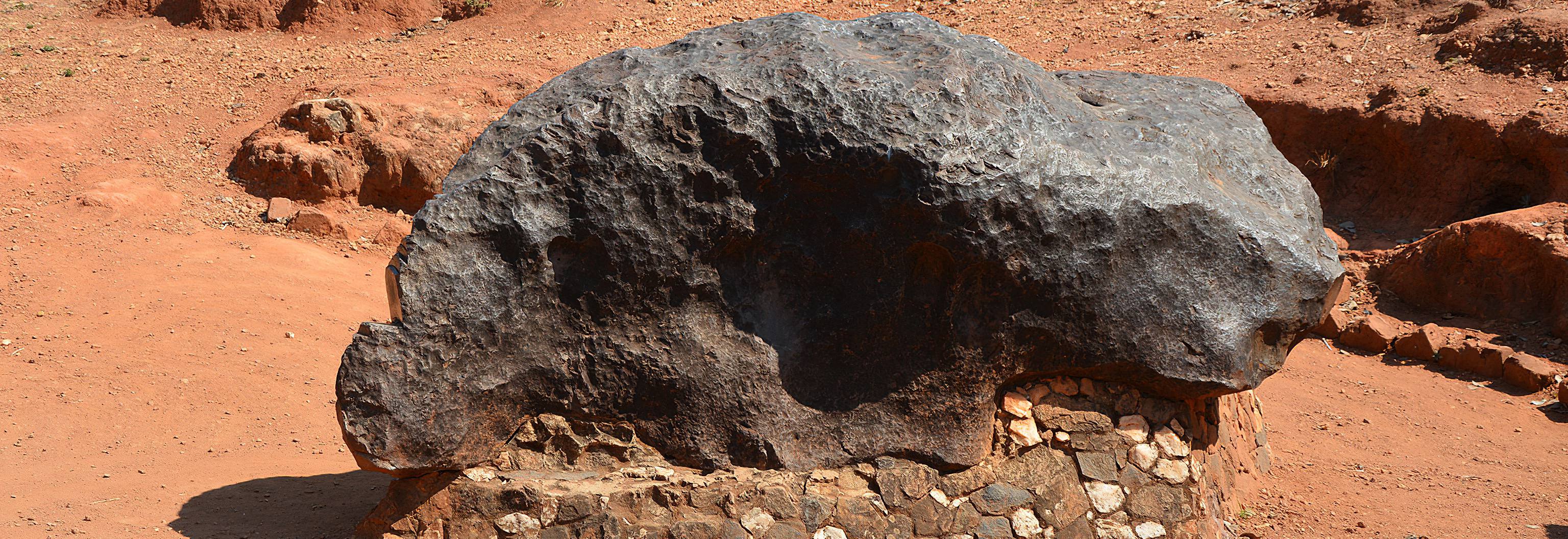 Mbozi Meteorite landscape